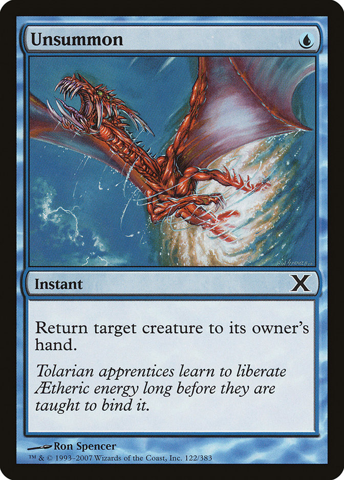 Unsummon [Tenth Edition] (10E 122)