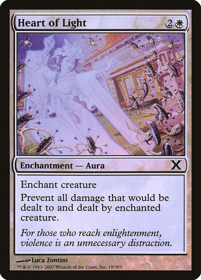 Heart of Light (Premium Foil) [Tenth Edition] (10E 19)