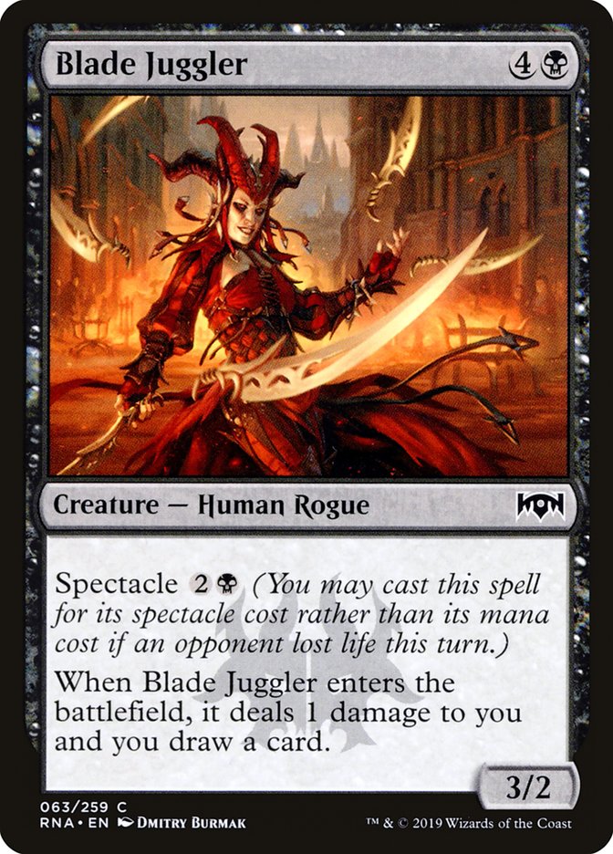 Blade Juggler [Ravnica Allegiance] (RNA 63)