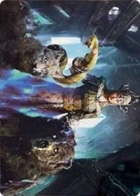 Kolvori, God of Kinship Art Card [Kaldheim: Art Series] (AKHM 181)