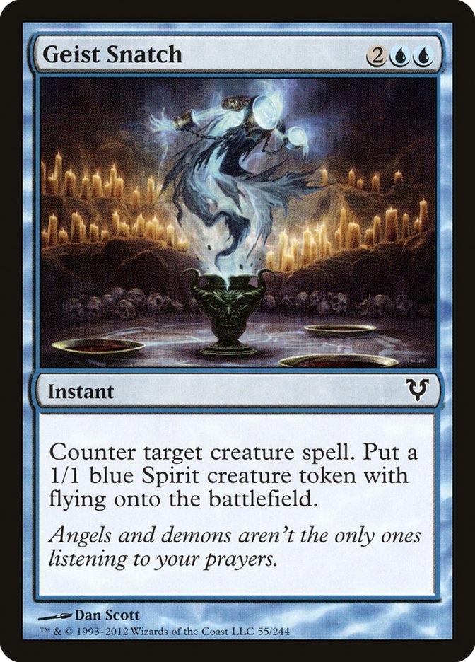 Geist Snatch [Avacyn Restored] (AVR 55)