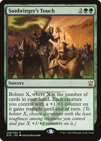 Sunbringer's Touch [Dragons of Tarkir] (DTK 209)