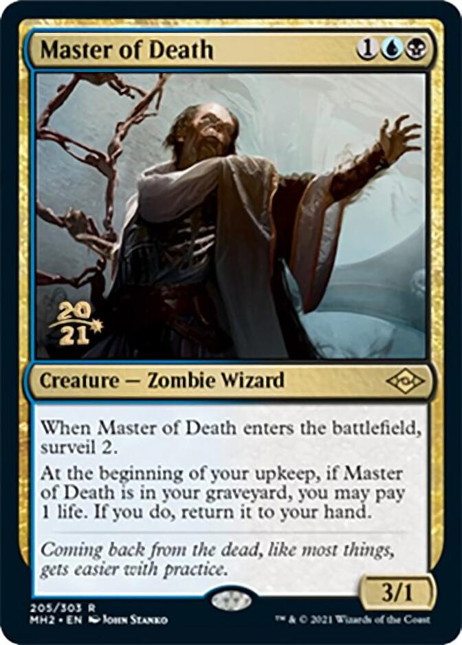 Master of Death [Modern Horizons 2 Prerelease Promos] (PMH2 205)