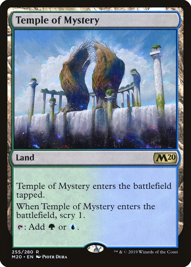 Temple of Mystery [Core Set 2020] (M20 255)