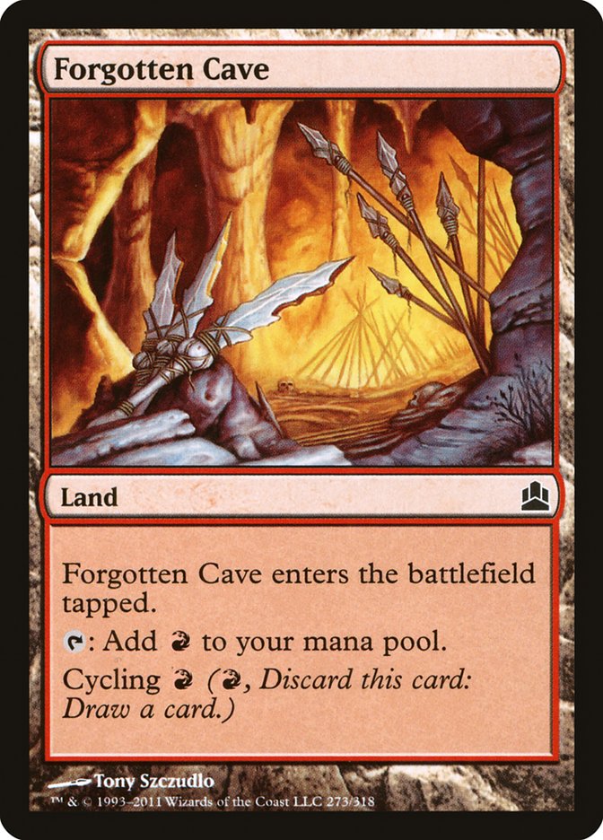 Forgotten Cave [Commander 2011] (CMD 273)