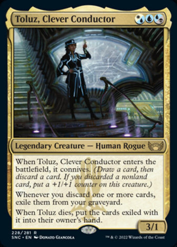 Toluz, Clever Conductor [Streets of New Capenna] (SNC 228)