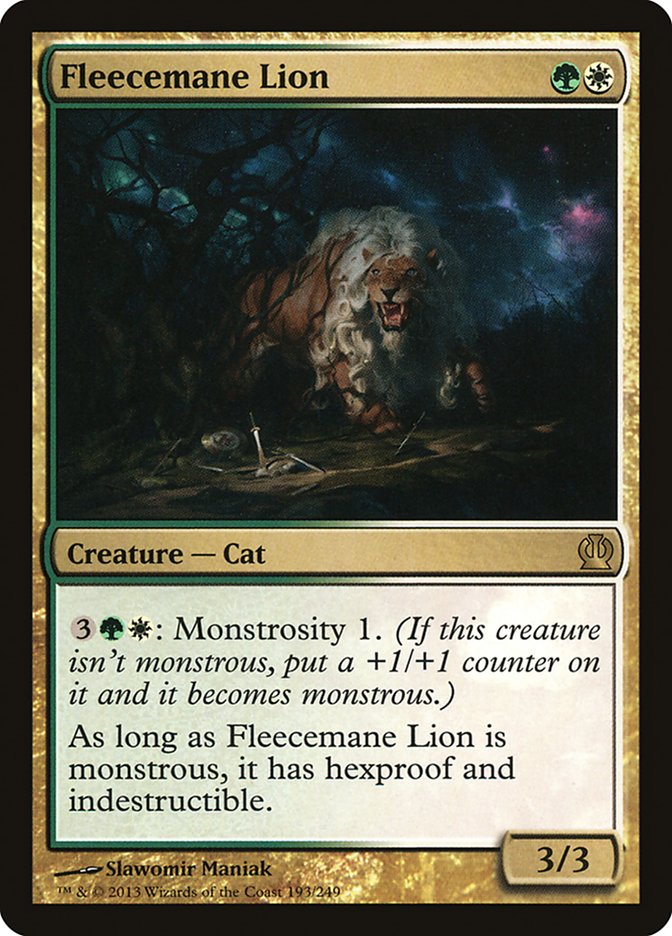 Fleecemane Lion [Theros] (THS 193)