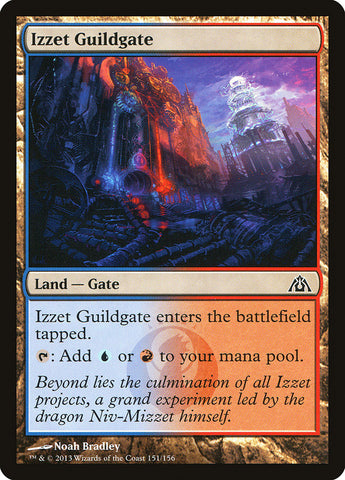 Izzet Guildgate [Dragon's Maze] (DGM 151)