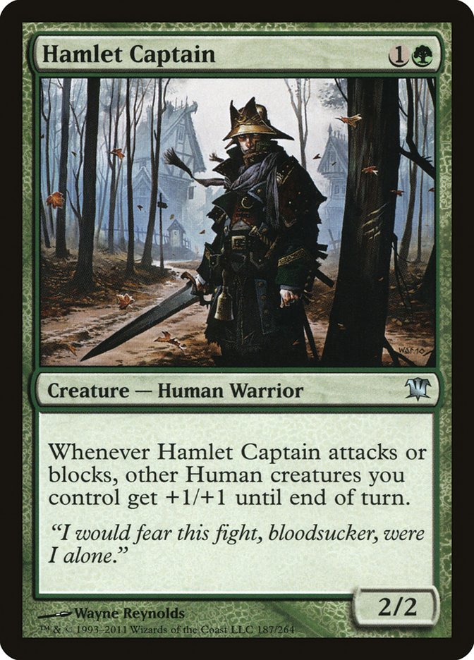 Hamlet Captain [Innistrad] (ISD 187)