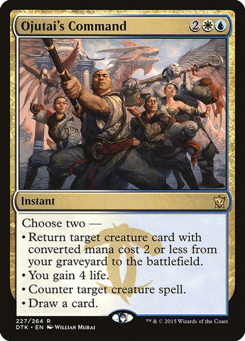 Ojutai's Command [Dragons of Tarkir] (DTK 227)