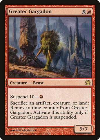 Greater Gargadon [Modern Masters] (MMA 117)