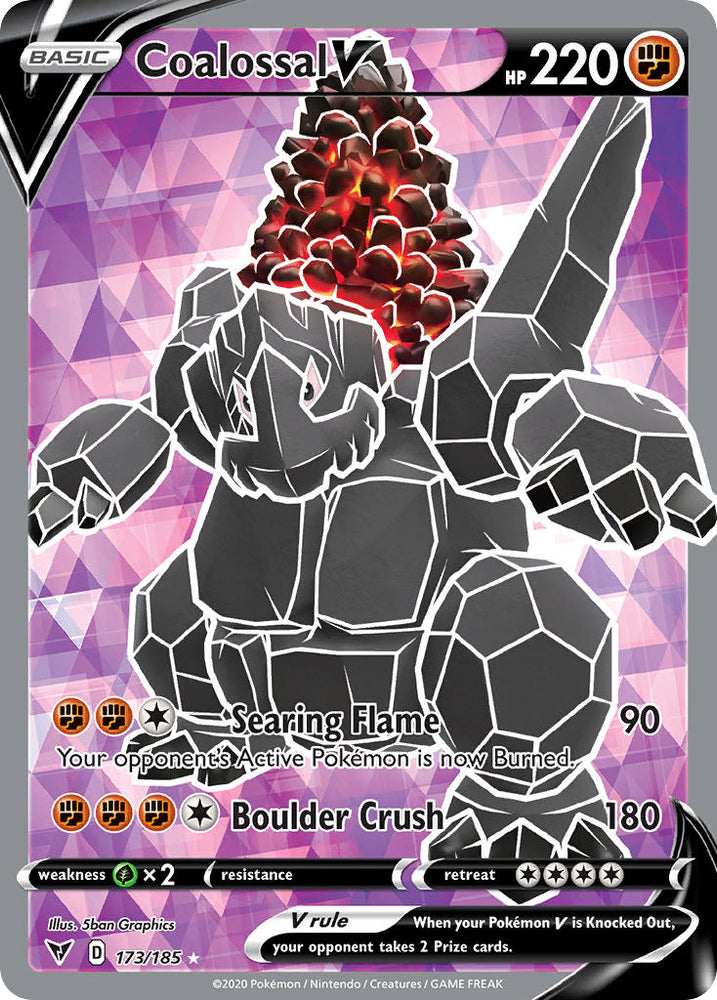 Coalossal V (173) [Sword & Shield: Vivid Voltage]