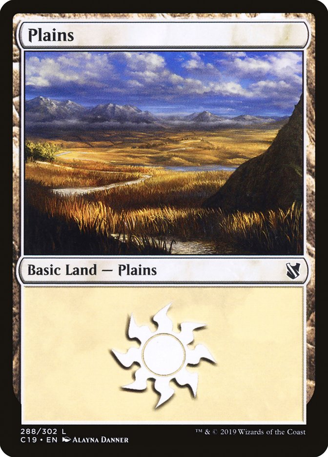 Plains (#288) [Commander 2019] (C19 288)
