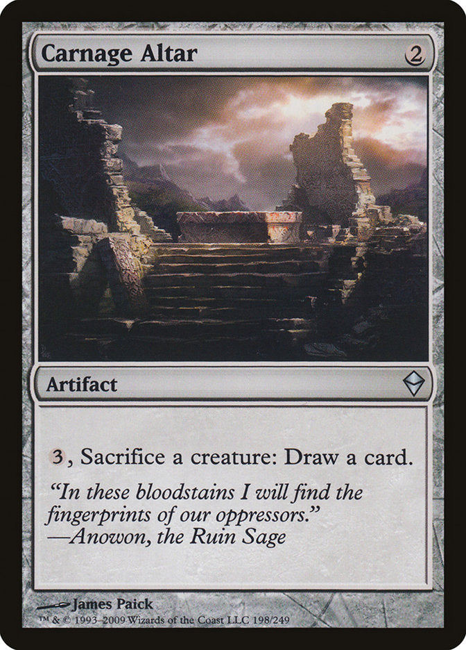 Carnage Altar [Zendikar] (ZEN 198)