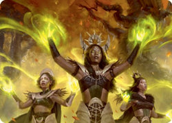 Dawnhart Wardens Art Card [Innistrad: Midnight Hunt Art Series] (AMID 57)