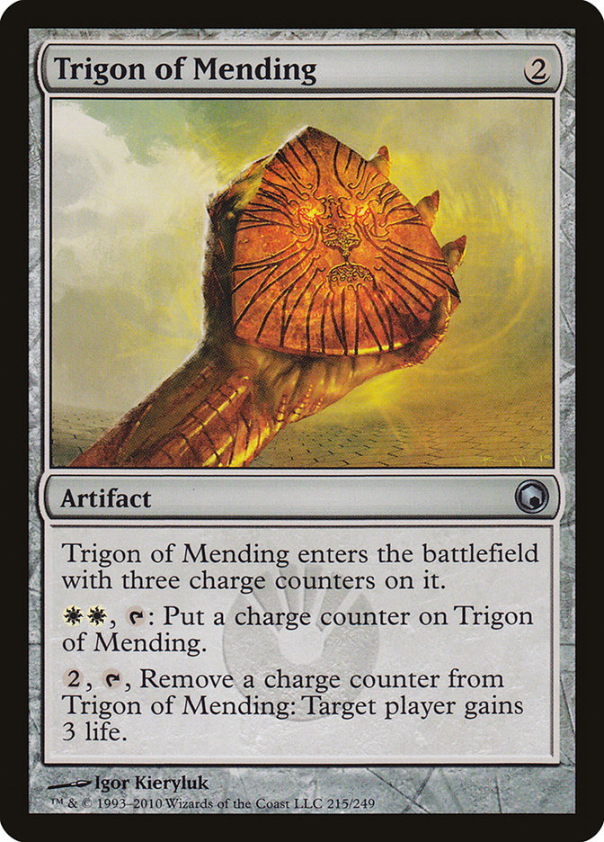 Trigon of Mending [Scars of Mirrodin] (SOM 215)