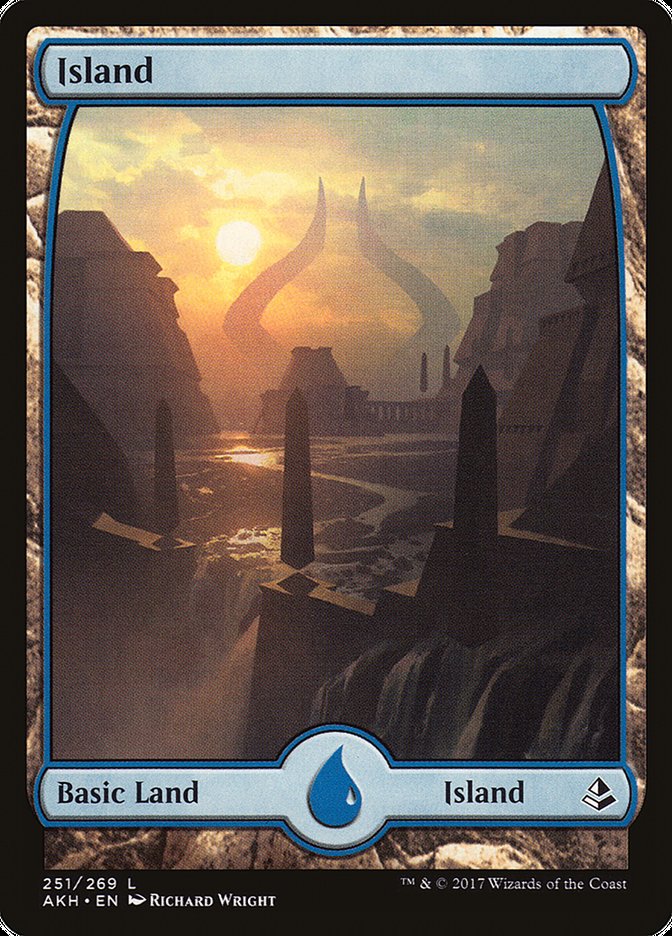 Island (#251) [Amonkhet] (AKH 251)