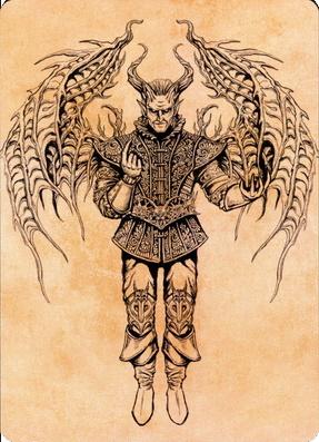 Raphael, Fiendish Savior Art Card [Commander Legends: Battle for Baldur's Gate Art Series]
