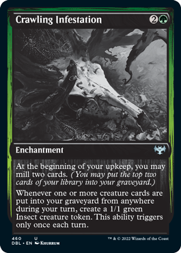 Crawling Infestation [Innistrad: Double Feature] (DBL 460)