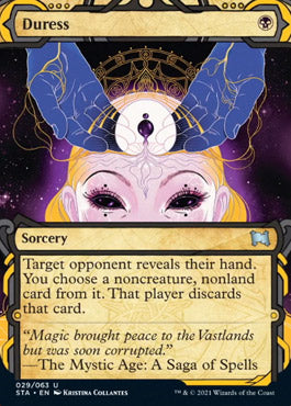 Duress (Etched Foil) [Strixhaven Mystical Archive] (STA 29)