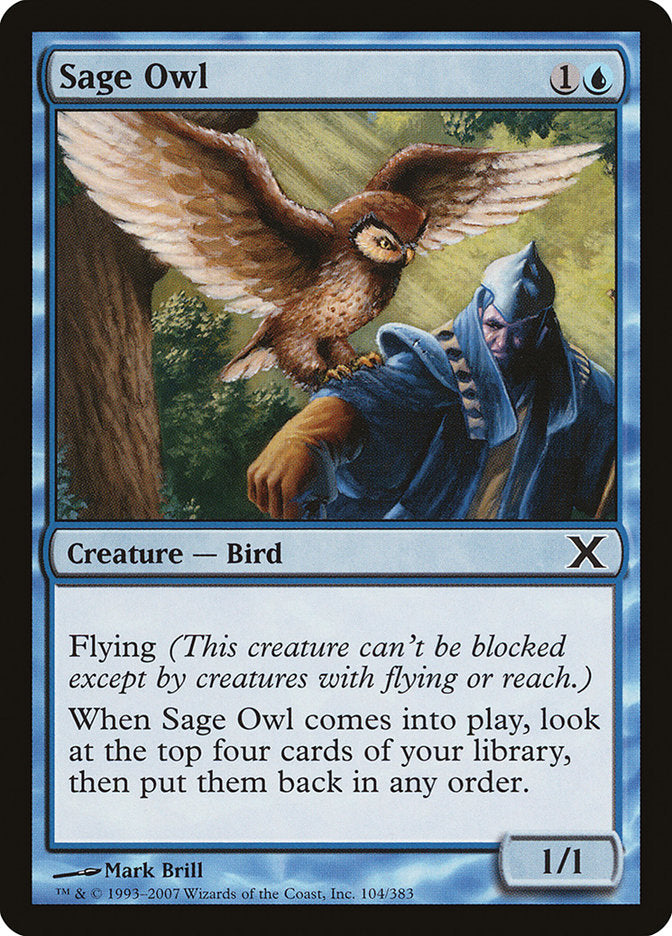 Sage Owl [Tenth Edition] (10E 104)