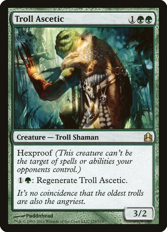 Troll Ascetic [Commander 2011] (CMD 176)