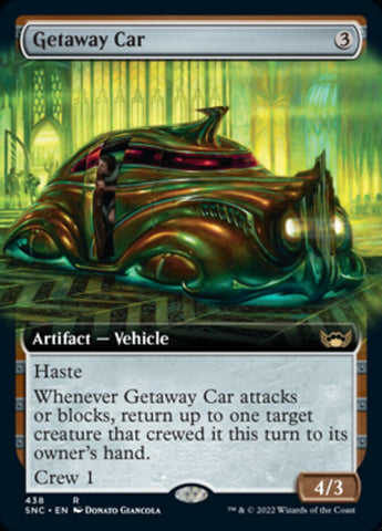 Getaway Car (Extended Art) [Streets of New Capenna] (SNC 438)
