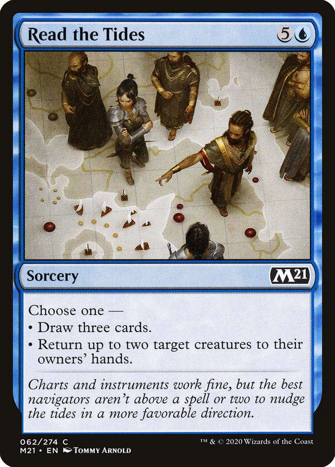 Read the Tides [Core Set 2021] (M21 62)