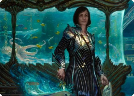 Lagrella, the Magpie Art Card [Streets of New Capenna Art Series] (ASNC 28)