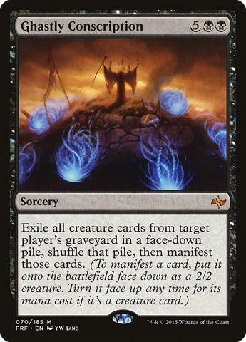 Ghastly Conscription [Fate Reforged] (FRF 70)