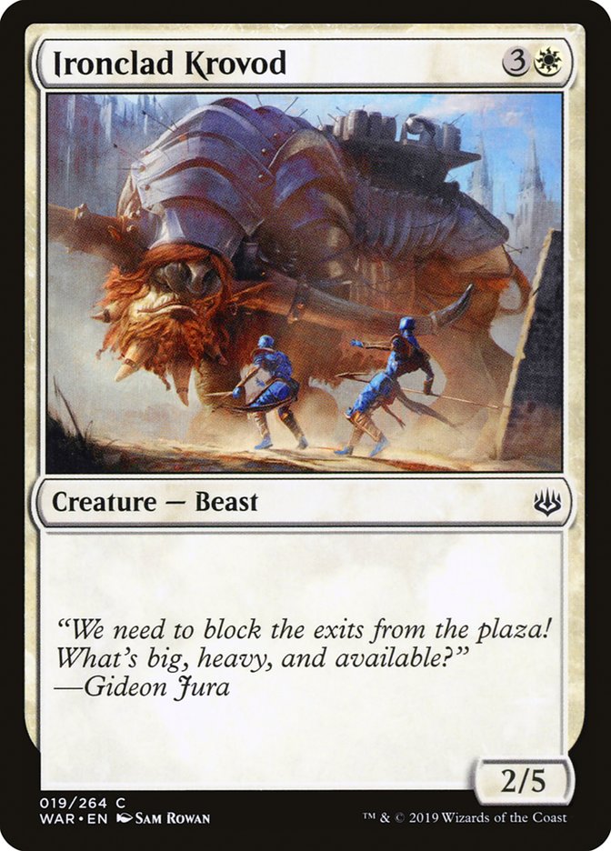 Ironclad Krovod [War of the Spark] (WAR 19)