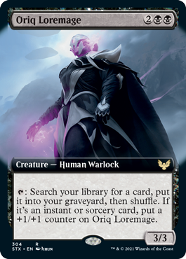 Oriq Loremage  (Extended) [Strixhaven: School of Mages] (STX 304)