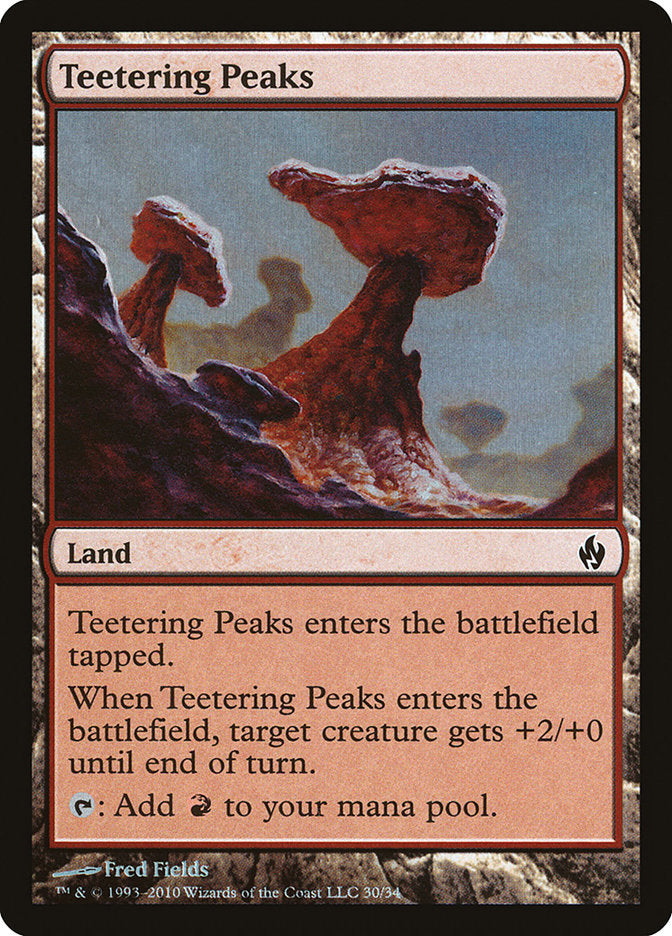 Teetering Peaks [Premium Deck Series: Fire and Lightning] (PD2 30)