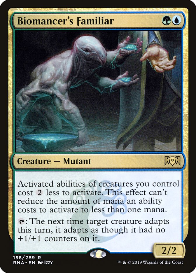 Biomancer's Familiar [Ravnica Allegiance] (RNA 158)