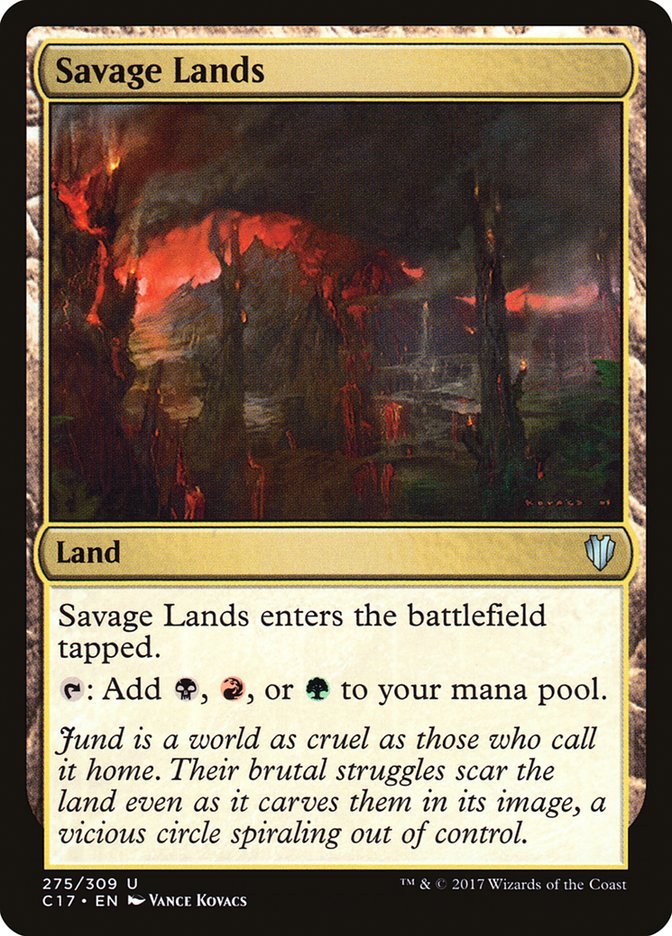 Savage Lands [Commander 2017] (C17 275)