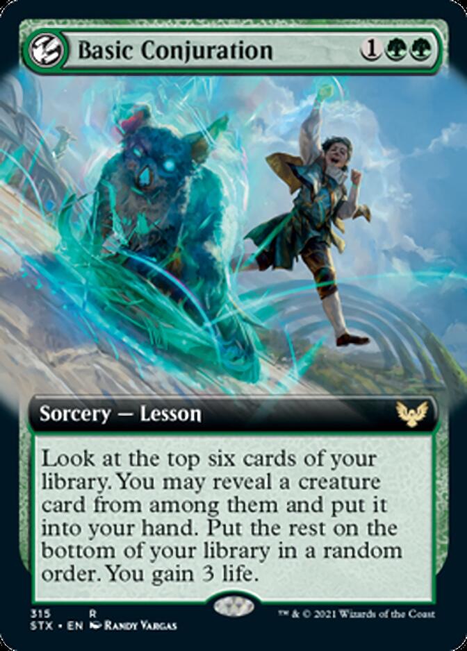 Basic Conjuration (Extended) [Strixhaven: School of Mages] (STX 315)