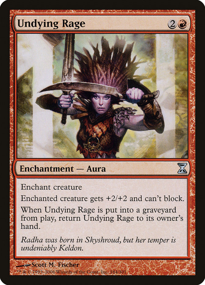 Undying Rage [Time Spiral] (TSP 184)