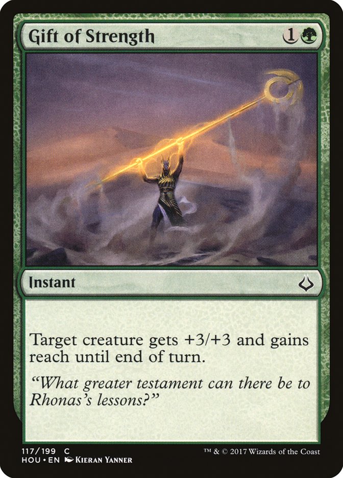Gift of Strength [Hour of Devastation] (HOU 117)