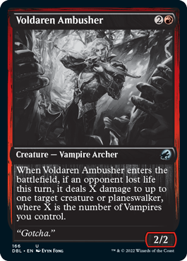 Voldaren Ambusher [Innistrad: Double Feature] (DBL 166)