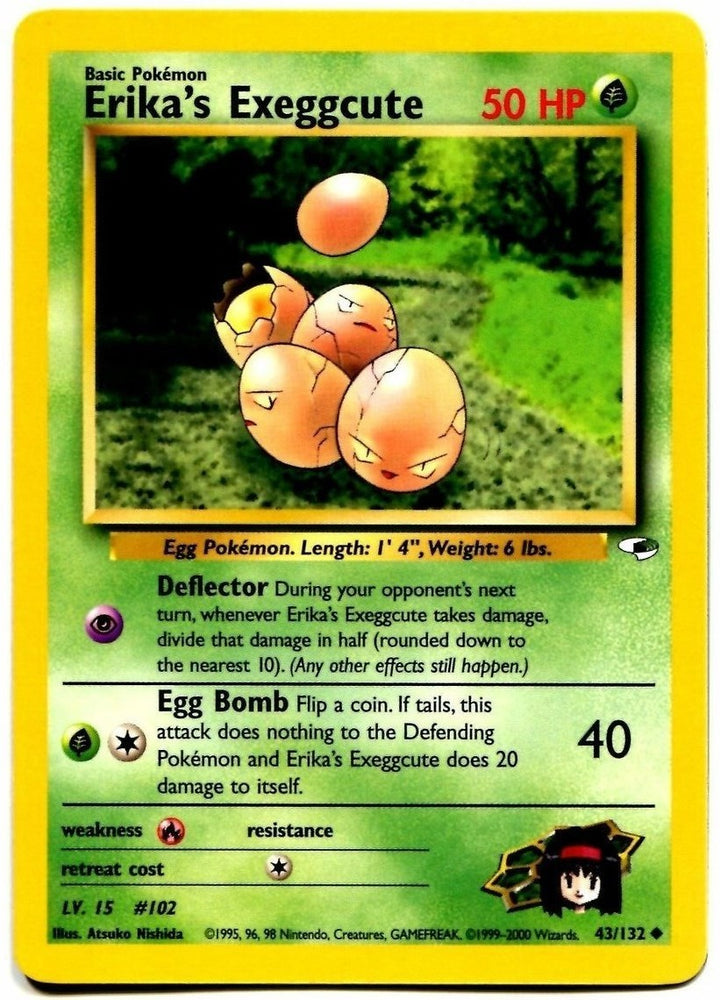 Erika's Exeggcute (43/132) [Gym Heroes]
