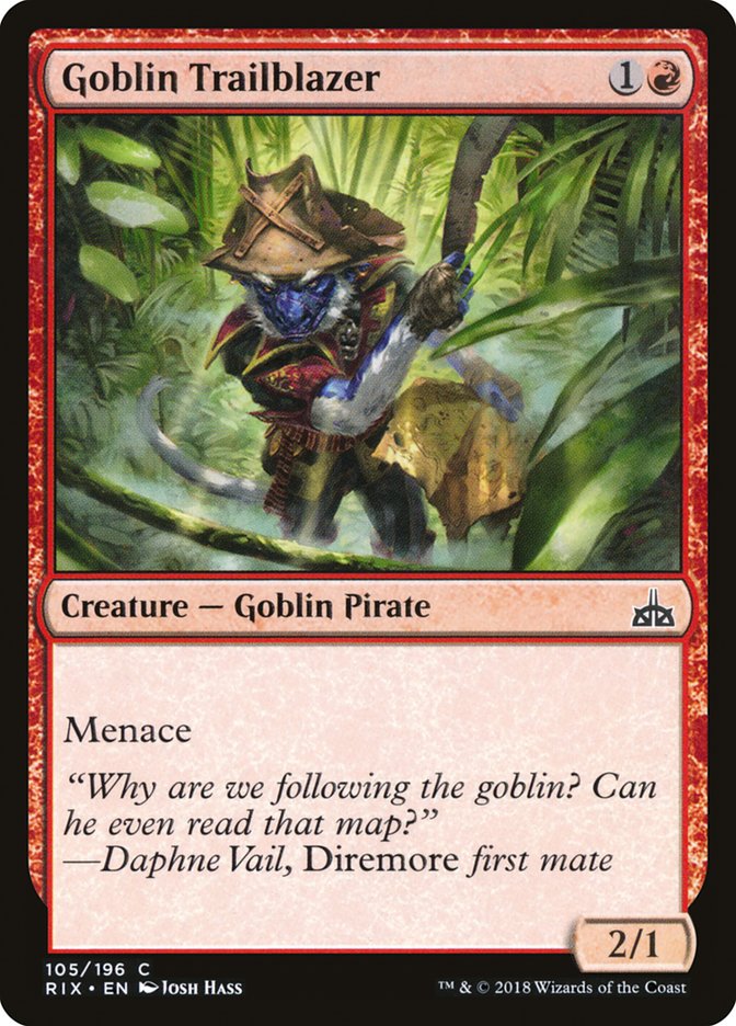 Goblin Trailblazer [Rivals of Ixalan] (RIX 105)