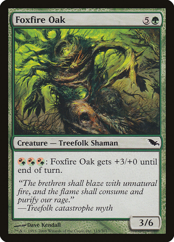 Foxfire Oak [Shadowmoor] (SHM 115)