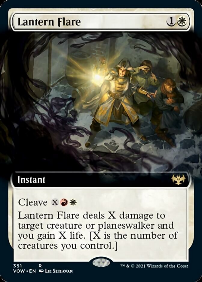 Lantern Flare (Extended) [Innistrad: Crimson Vow] (VOW 351)