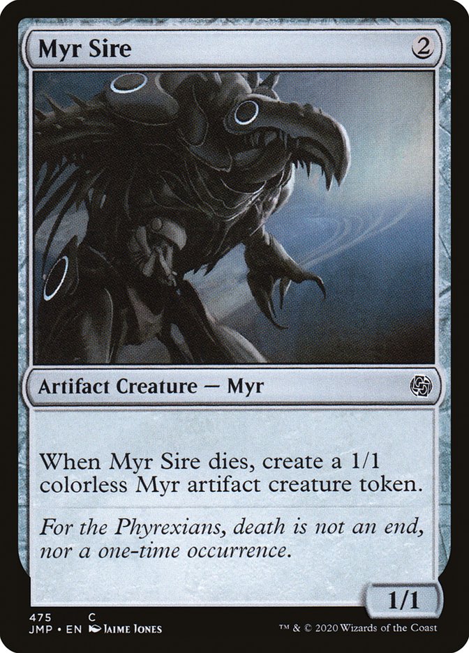 Myr Sire [Jumpstart] (JMP 475)