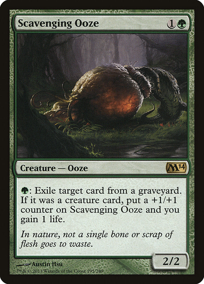 Scavenging Ooze [Magic 2014] (M14 195)
