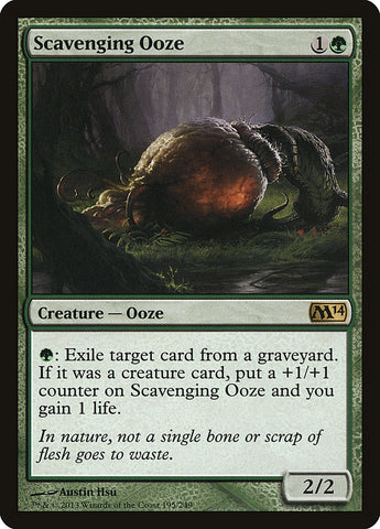 Scavenging Ooze [Magic 2014] (M14 195)