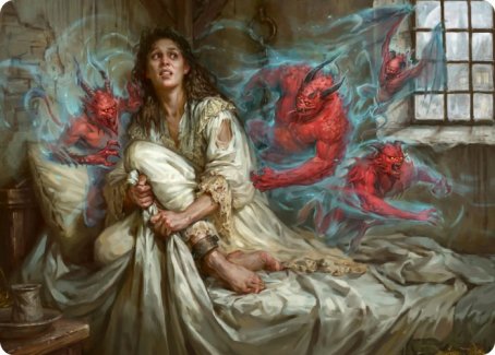 Eruth, Tormented Prophet Art Card [Innistrad: Crimson Vow Art Series] (AVOW 61)