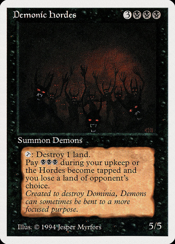 Demonic Hordes [Summer Magic / Edgar] (SUM 104)