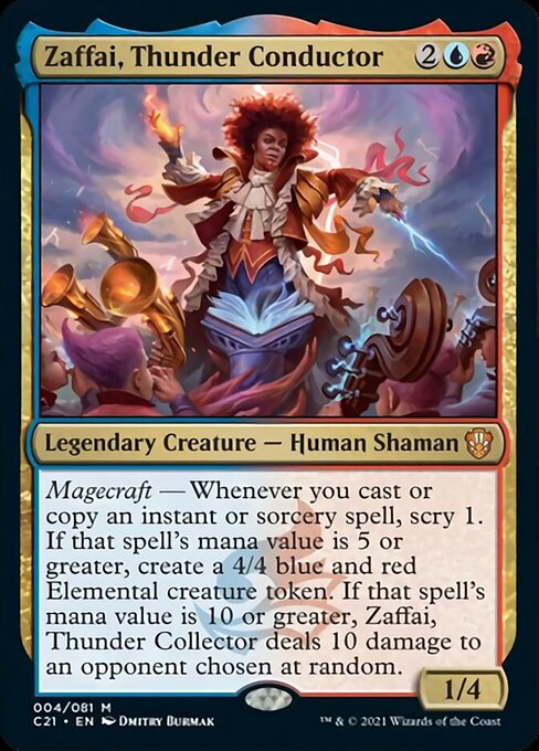 Zaffai, Thunder Conductor [Commander 2021] (C21 4)