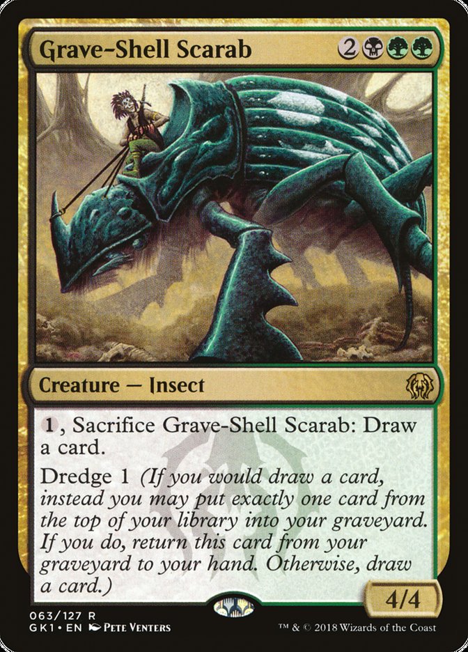 Grave-Shell Scarab [GRN Guild Kit] (GK1 63)
